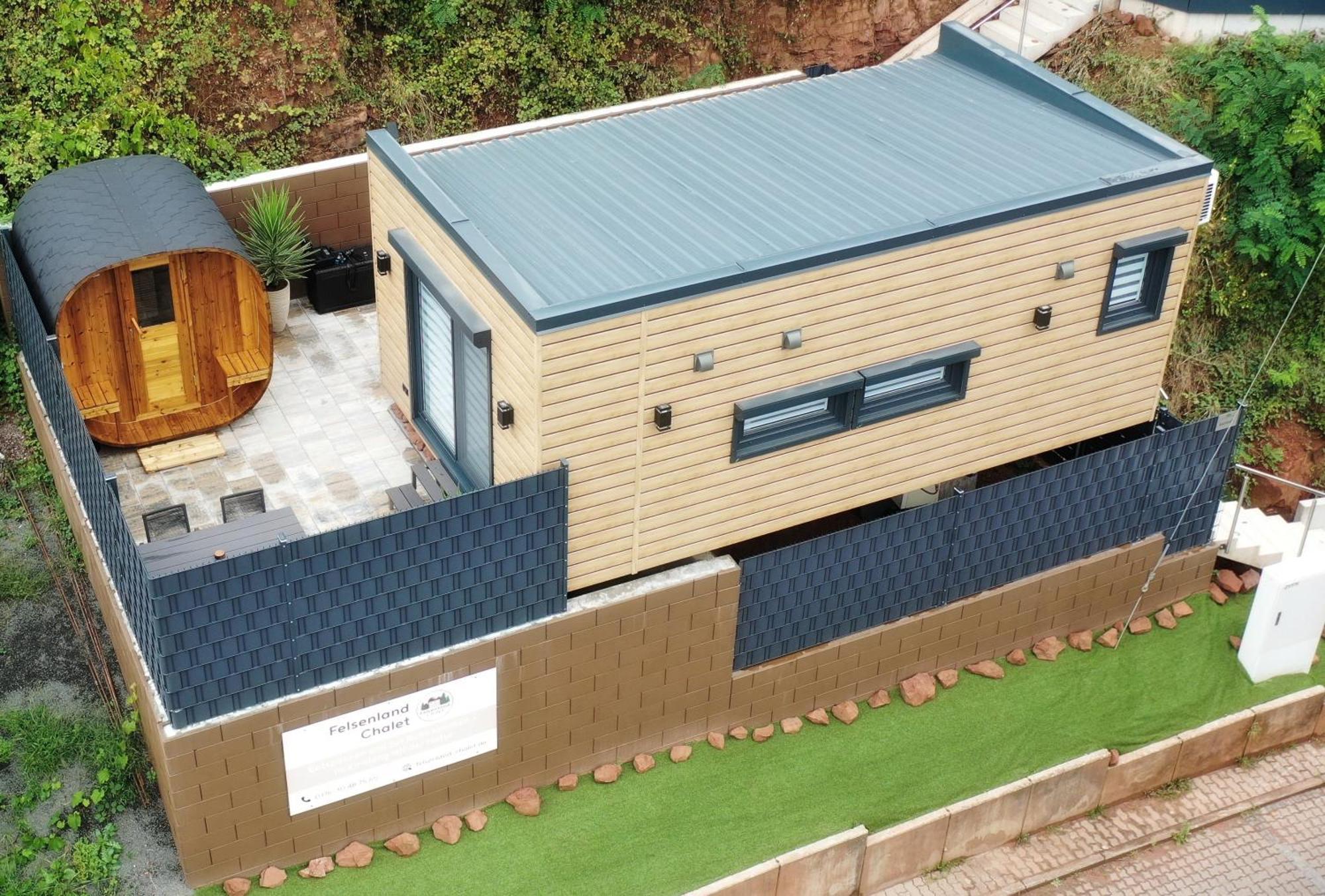 Chalet Tiny House Im Felsenland Mit Sauna Lug