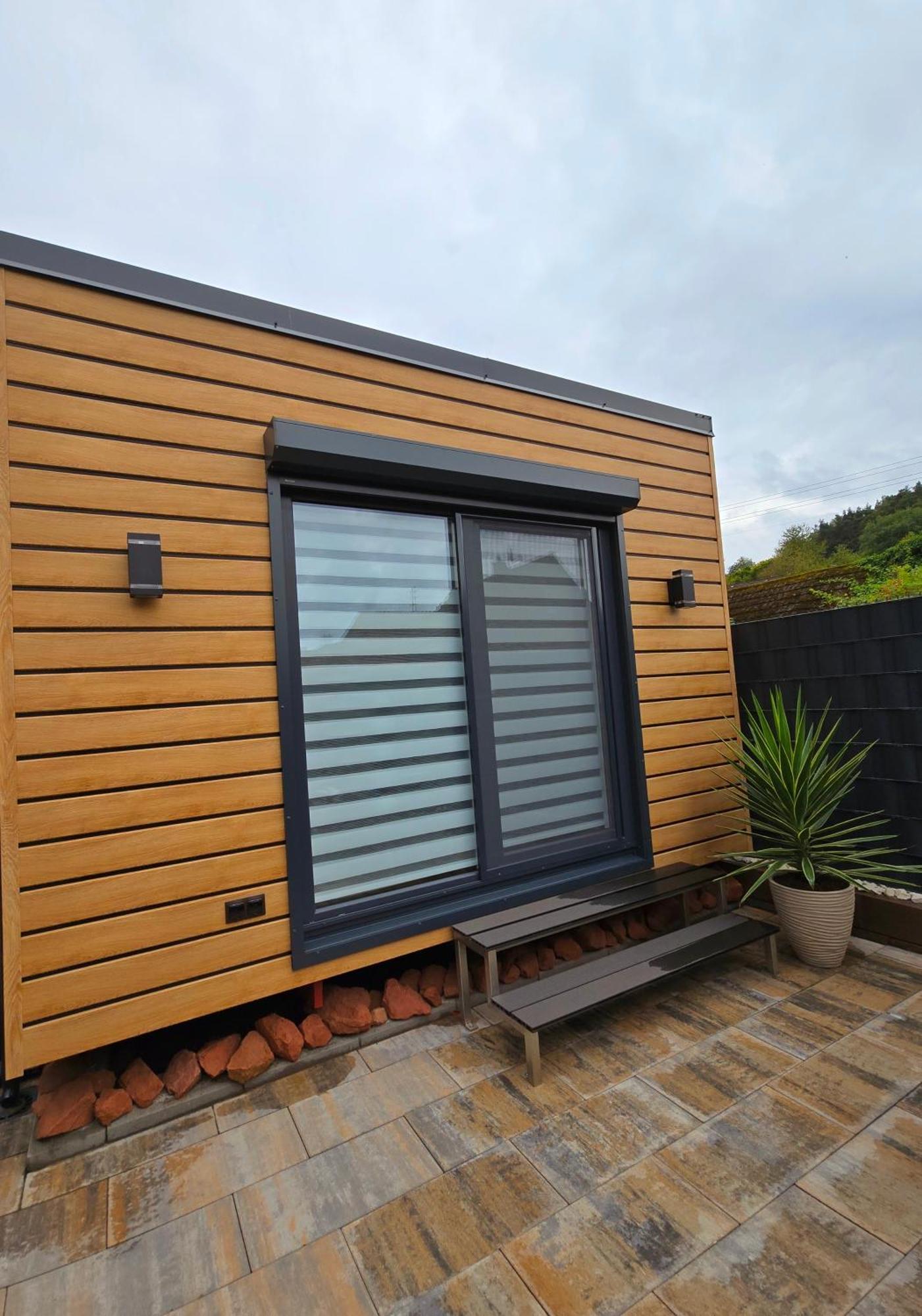 Chalet Tiny House Im Felsenland Mit Sauna
